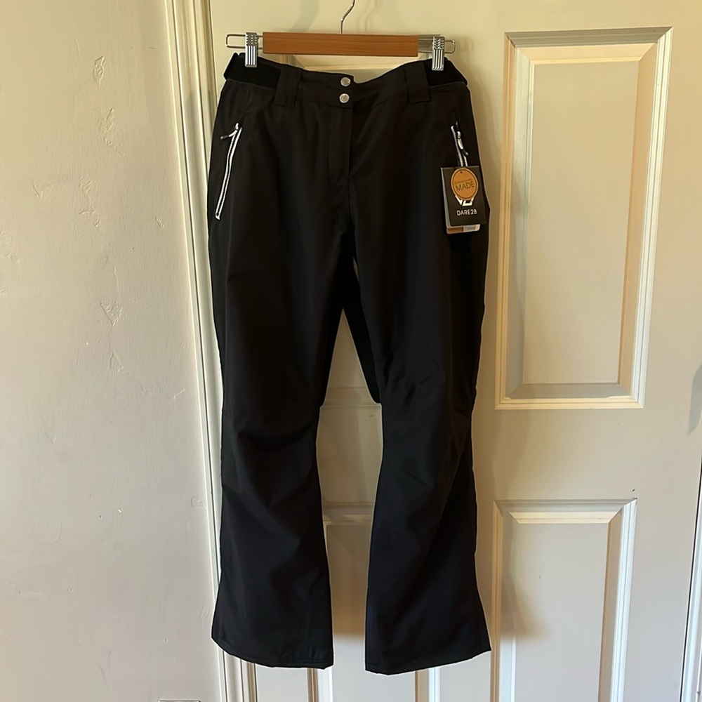 NEW WITH TAGS Dare 2B Effused II pants black ski snowboard US size 6